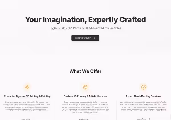 Craft 3D — Producción Creativa